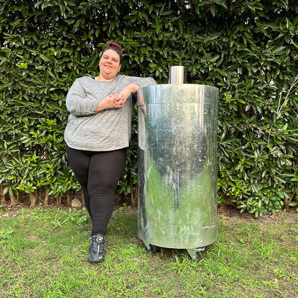 55 Gallon Biochar Kiln Portable Biochar Maker Co-Funder- Biochar Station