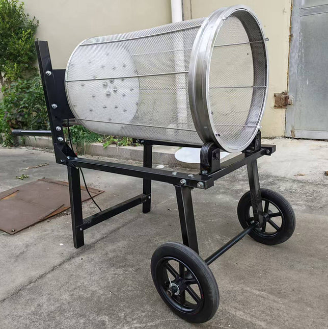 Automatic Trommel Rotary Compost Sifter
