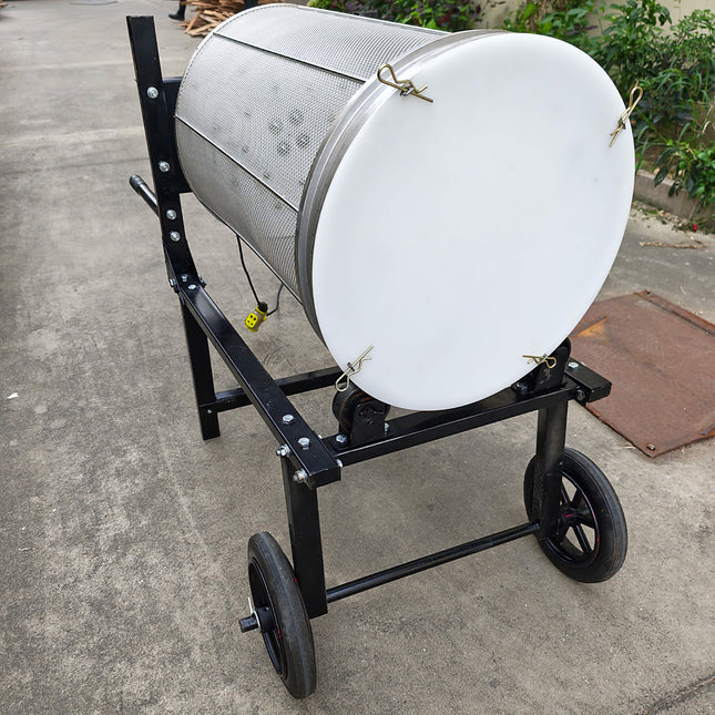 Automatic Trommel Rotary Compost Sifter