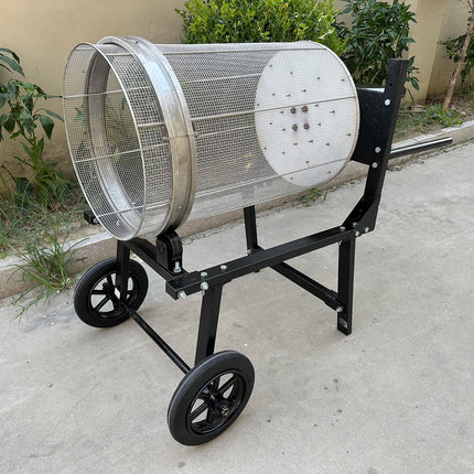 Garden Screen On a Metal Stand