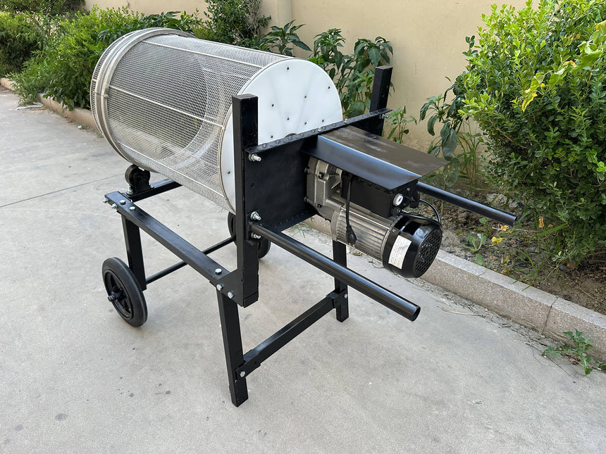 Automatic Trommel Rotary Compost Sifter for Home and Garden